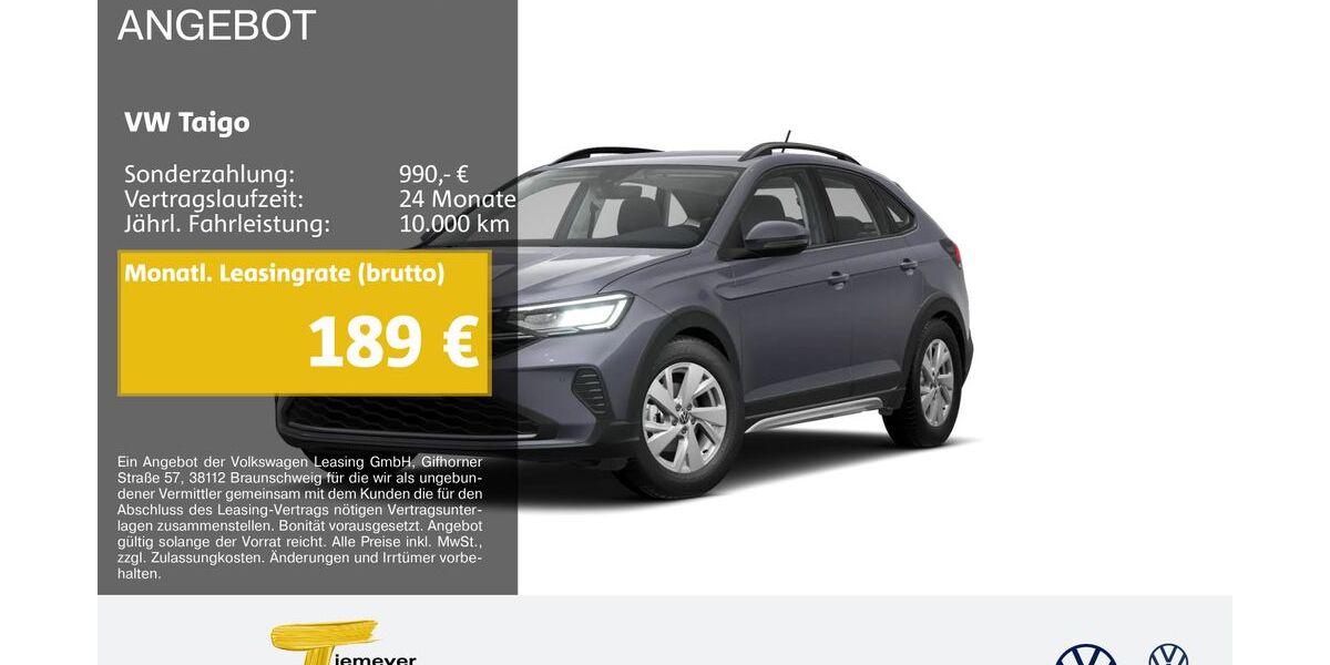 VW Taigo 20.325 km 20.890 &euro; Marl 45770