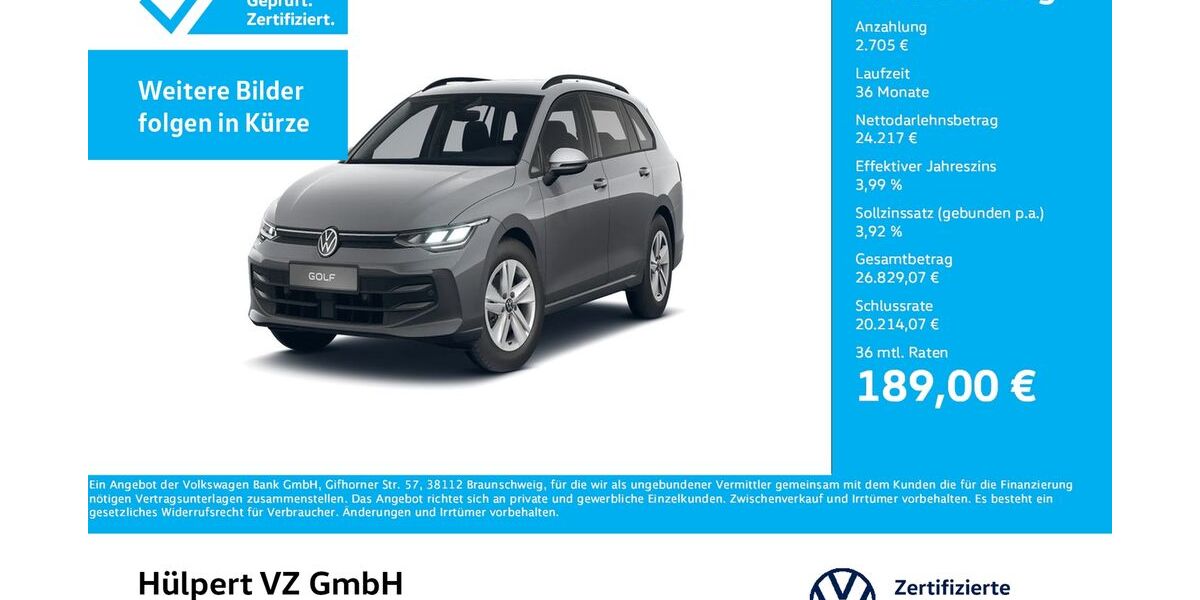 VW Golf 10.932 km 26.922 &euro; Unna 59423