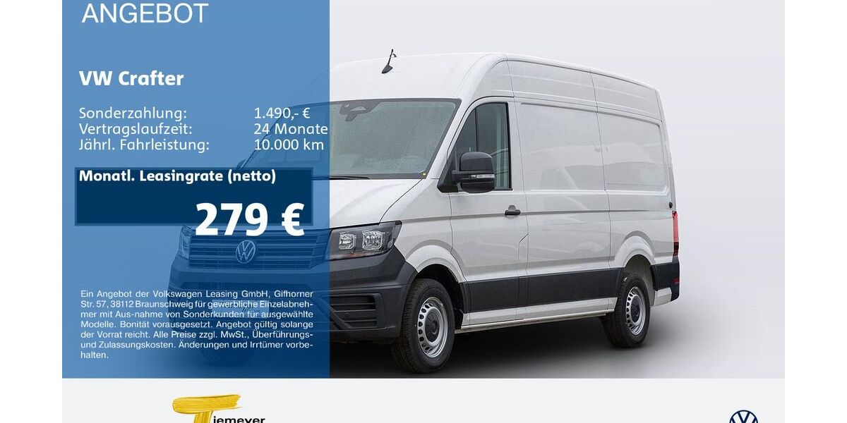 VW Crafter 1.050 km 36.820 &euro; Bochum 44892