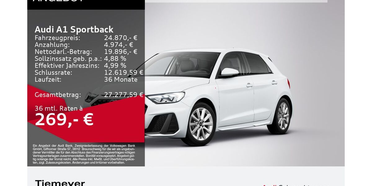Audi A1 7.805 km 24.330 &euro; Bochum 44809