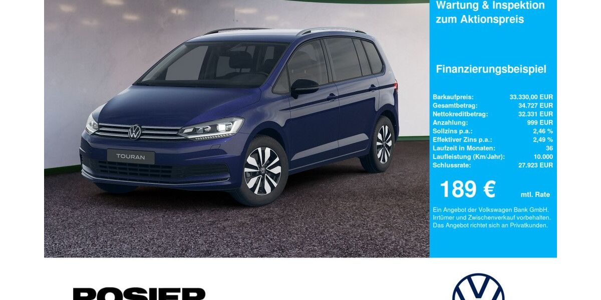 VW Touran 21.429 km 32.960 &euro; Menden 58706