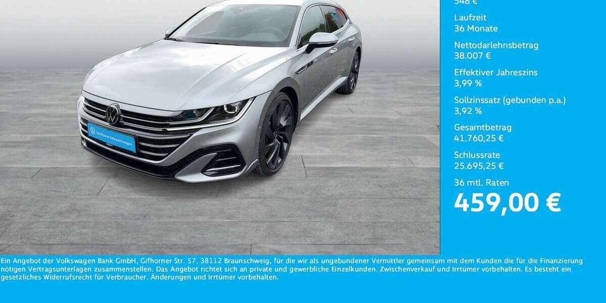 VW Arteon 7.731 km 38.555 &euro; Unna 59423