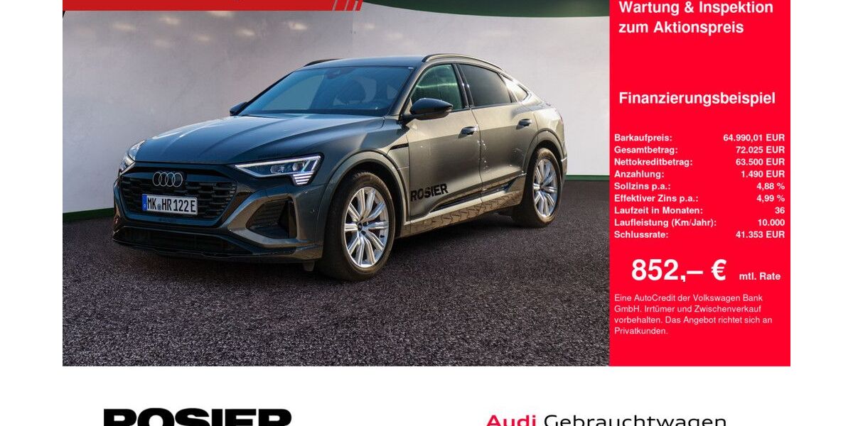 Audi Q8 e-tron 23.426 km 54.440 &euro; Menden 58706