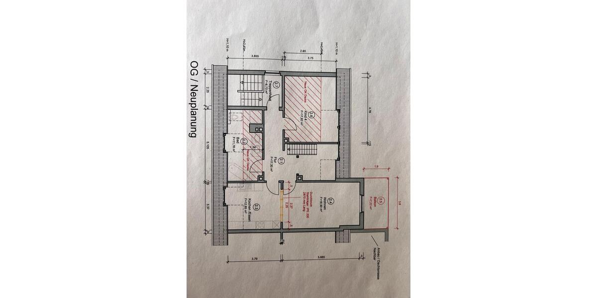 Etagenwohnung Recklinghausen Berghausen - 3.5 Zimmer, 120 m&sup2;, 850&euro; | Angebot:24805893