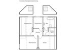 Dachgeschoßwohnung Dortmund Mengede - 2 Zimmer, 57 m&sup2;, 484&euro; | Angebot:25942455