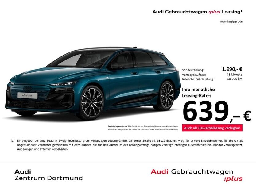 Audi A6 e-tron 14.721 km 79.835 € Dortmund 44143